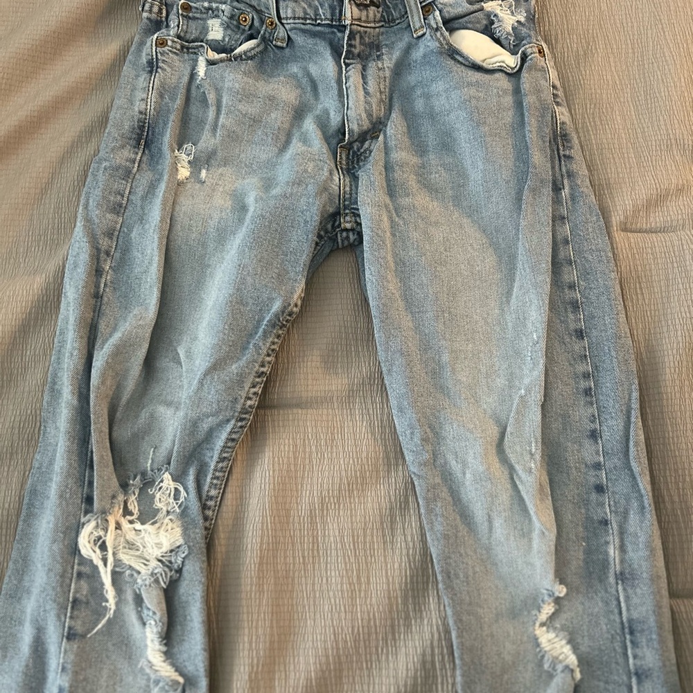 Levi's Classic Light Blue Denim Jeans